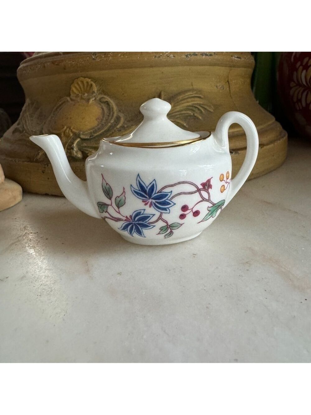 Vintage Hammersley Miniature Tea Pot